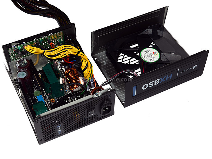 Corsair HX850 80Plus Gold 3. Interno: come è fatto 1