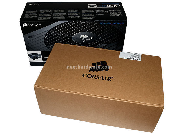 Corsair HX850 80Plus Gold 1. Confezione & Specifiche Tecniche 4