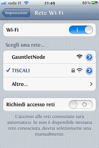 Patriot Gauntlet Node 6. Accesso al device - iOS 1