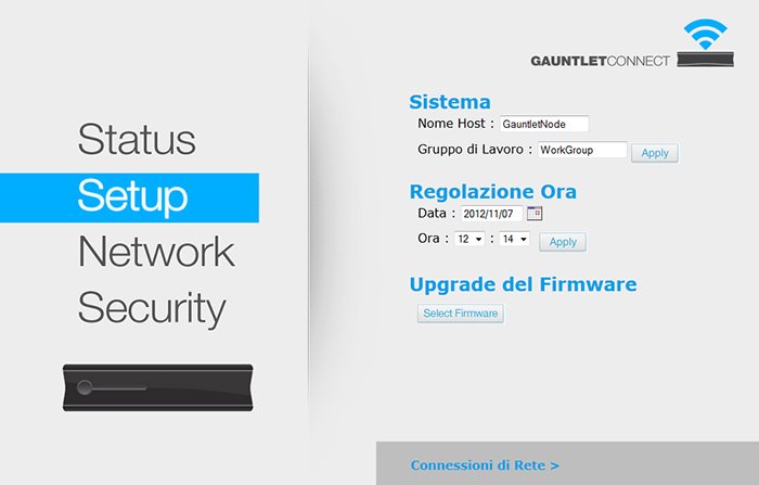 Patriot Gauntlet Node 5. Accesso al device - PC 3
