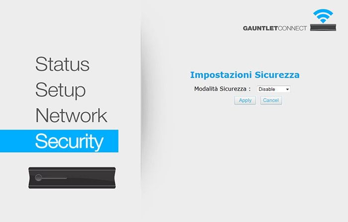 Patriot Gauntlet Node 5. Accesso al device - PC 5