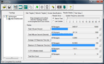 OCZ Vector 256GB: Day One 9. IOMeter Sequential 1