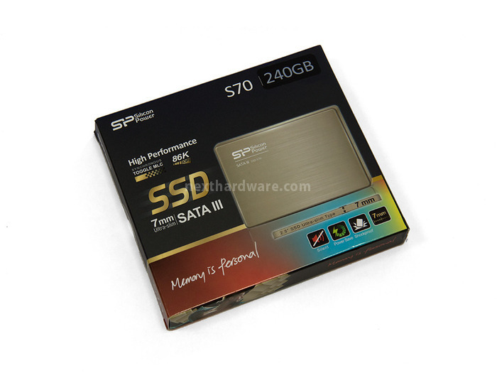 Silicon Power S70 240GB 1. Confezione & Bundle 1