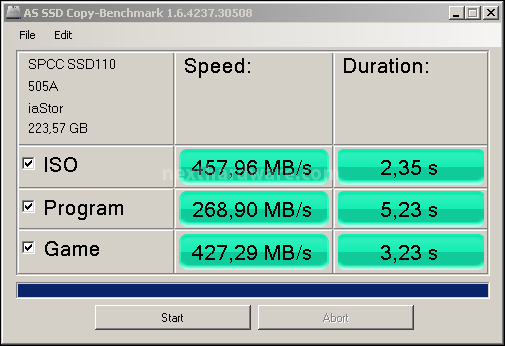 Silicon Power S70 240GB 12. AS SSD BenchMark 4