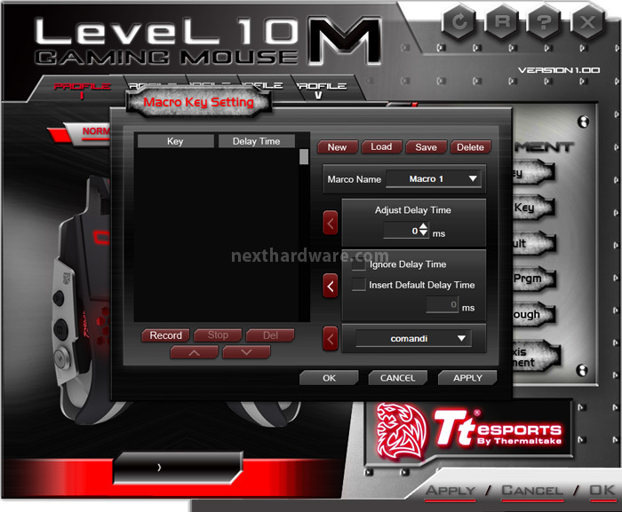 Tt eSPORTS Level 10M 6. Software di gestione - Macro 2