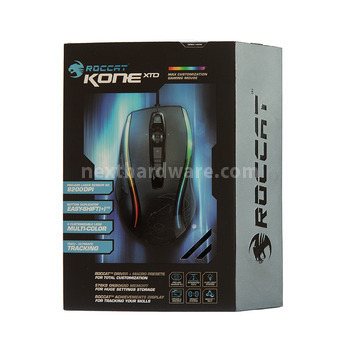 Roccat Kone XTD 1. Packaging e bundle 1