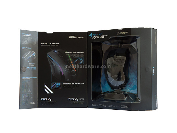 Roccat Kone XTD 1. Packaging e bundle 3