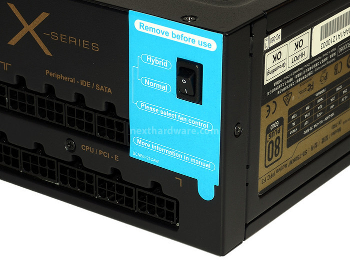 Seasonic X-750 80Plus Gold 2. Visto da vicino 4