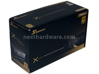 Seasonic X-750 80Plus Gold 1. Confezione & Specifiche Tecniche 2