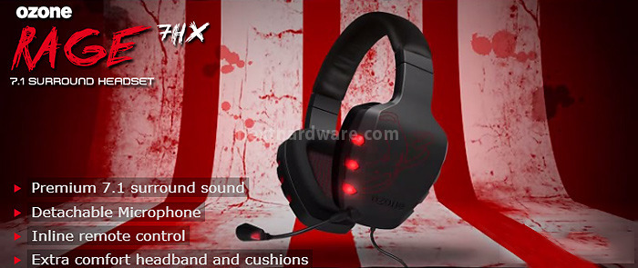 Ozone Rage 7HX Surround Headset 2