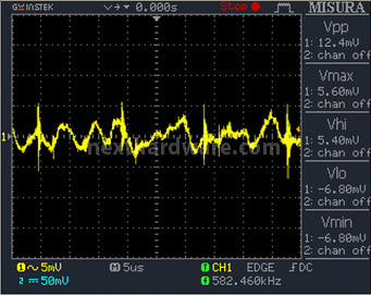 PC Power & Cooling Silencer Mk III 850W 12. Accensione e ripple 19