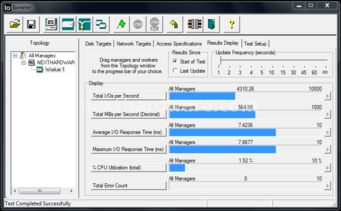 Samsung 840 250GB 10. IOMeter Sequential 3