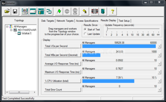 Samsung 840 250GB 11. IOMeter Random 4kB 1