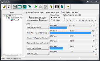 Samsung 840 250GB 11. IOMeter Random 4kB 2