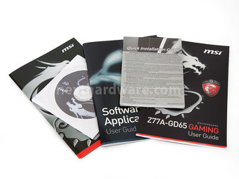 MSI Z77A-GD65 Gaming 1. Packaging e Bundle 5