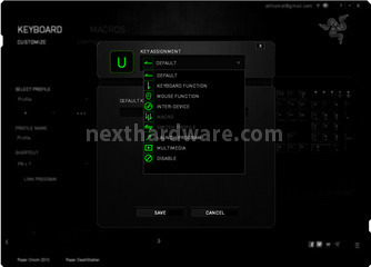 Razer Deathstalker, Orochi 2013 e Goliathus 7. Software di gestione - Deathstalker Expert 3