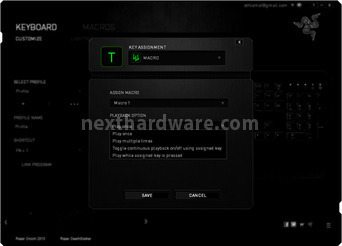 Razer Deathstalker, Orochi 2013 e Goliathus 7. Software di gestione - Deathstalker Expert 9