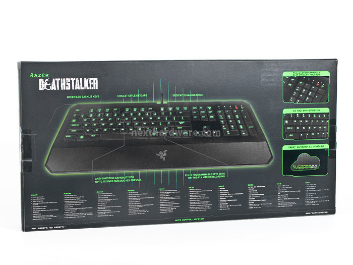 Razer Deathstalker, Orochi 2013 e Goliathus 1. Packaging e Bundle - Deathstalker Expert 2