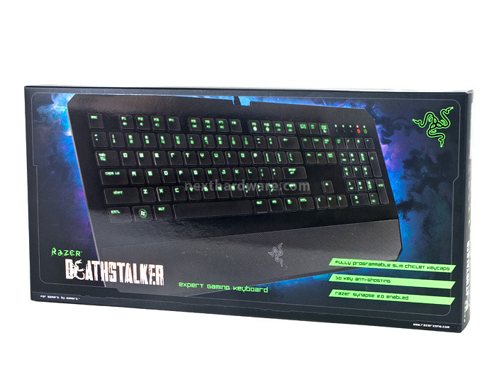 Razer Deathstalker, Orochi 2013 e Goliathus 1. Packaging e Bundle - Deathstalker Expert 1