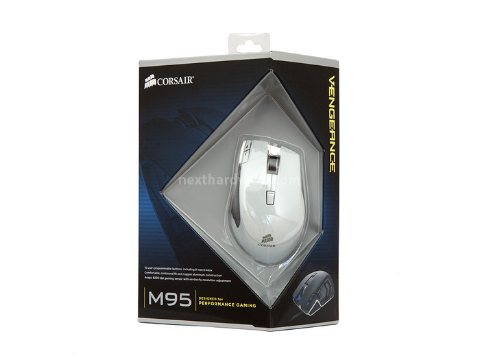Corsair Vengeance M95 & MM600 1. Packaging e bundle 1