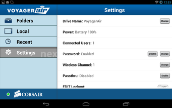 Corsair Voyager Air 1TB 6. Installazione ed utilizzo su Android 11