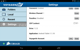Corsair Voyager Air 1TB 6. Installazione ed utilizzo su Android 12