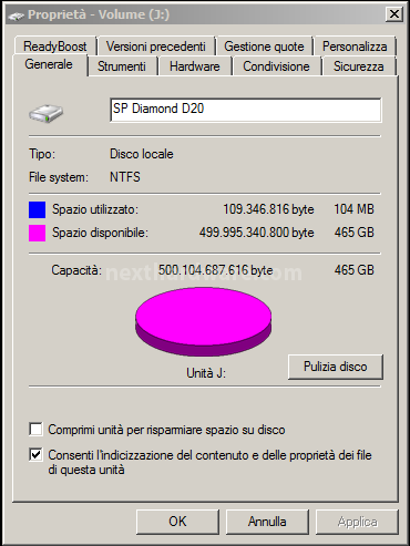 Silicon Power Diamond D20 3. Firmware e software in dotazione 2