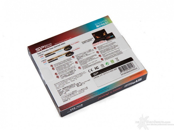 Silicon Power S55 240GB 1. Confezione & Bundle 2