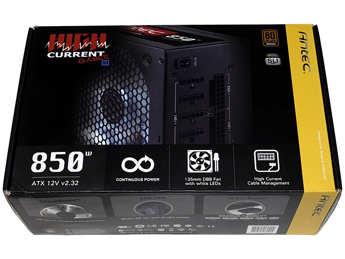 Antec HCG-850M 1. Confezione & Specifiche Tecniche 1