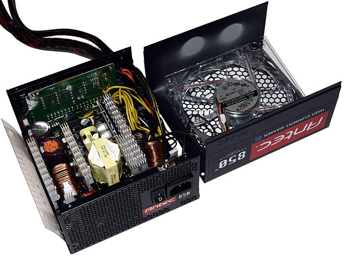 Antec HCG-850M 3. Interno: come è fatto 1