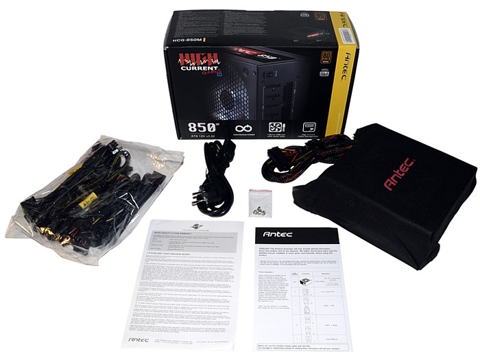 Antec HCG-850M 1. Confezione & Specifiche Tecniche 6