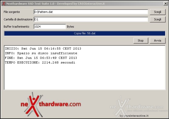 ADATA DashDrive Elite UE700 64GB 7. Endurance Copy Test 1