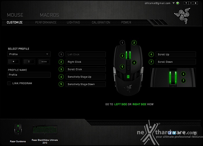 Razer Blackwidow Ultimate & Ouroboros 7. Software di gestione - Parte prima 1