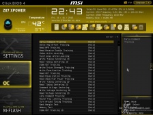 MSI Z87 Xpower 9. MSI Click BIOS 4 - Overclock 12