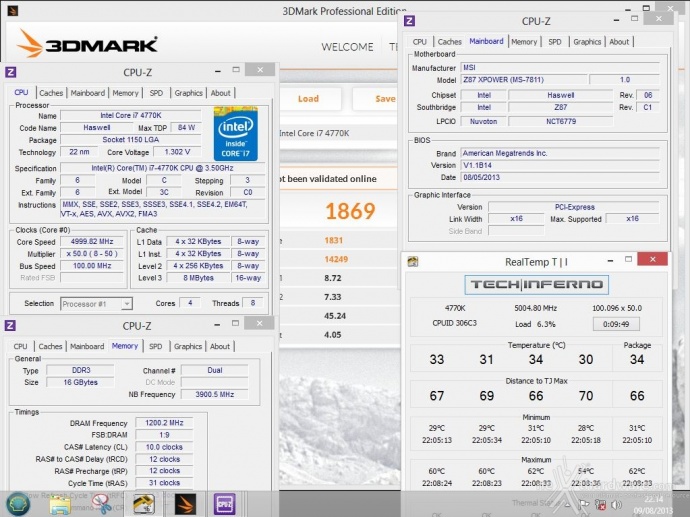 MSI Z87 Xpower 16. Overclock 2
