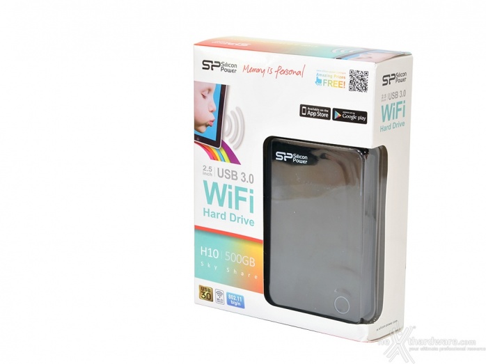 Silicon Power SkyShare H10 1. Confezione e bundle 1