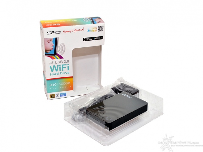 Silicon Power SkyShare H10 1. Confezione e bundle 3