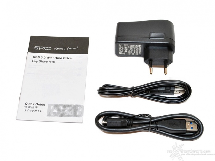 Silicon Power SkyShare H10 1. Confezione e bundle 4