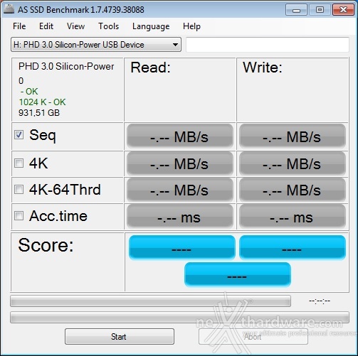 Silicon Power Armor A30 1TB 6. AS SSD Benchmark 1