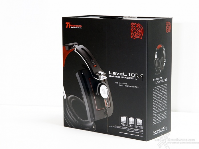 Tt eSPORTS Level 10 M - Gaming Headset 1. Confezione e bundle 1