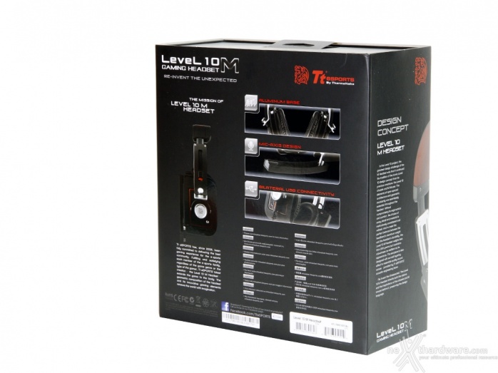 Tt eSPORTS Level 10 M - Gaming Headset 1. Confezione e bundle 2