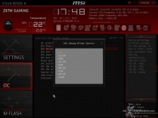 MSI Z87M Gaming 9. MSI Click BIOS 4 - Overclock 4