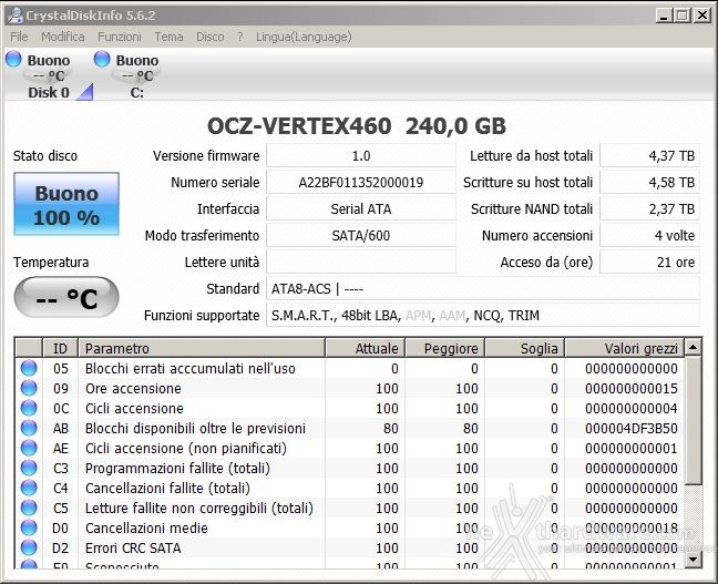 OCZ Vertex 460 240GB 3. Firmware - Trim - Overprovisioning 1