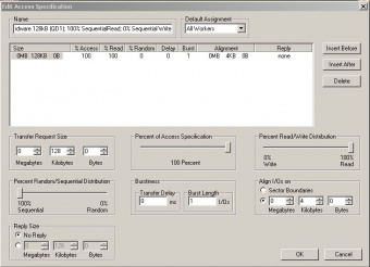 ADATA DashDrive Elite SE720  5. IOMeter sequenziale 1