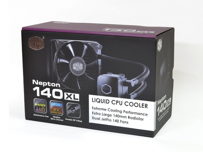 Cooler Master Nepton 140XL 1. Confezione e bundle 1