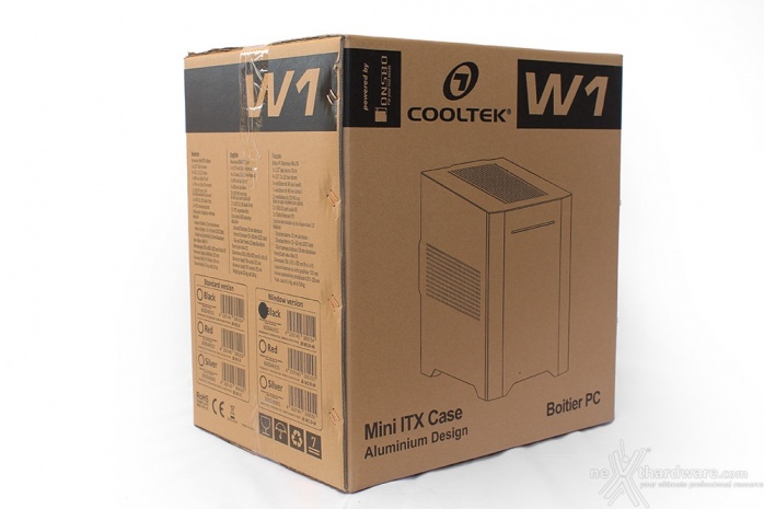 Cooltek W1 Window by Jonsbo 1. Packaging e Bundle 1