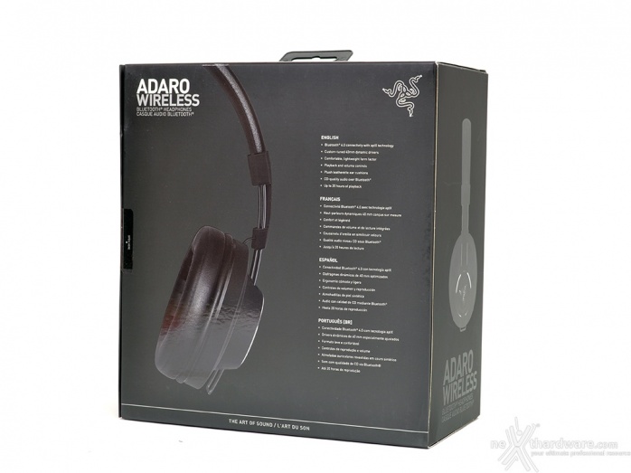 Razer Adaro Wireless 1. Confezione e bundle 2