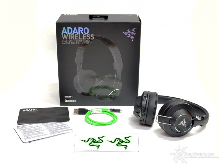 Razer Adaro Wireless 1. Confezione e bundle 8