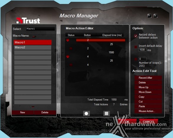 Trust GXT 166 MMO & GXT 207 XXL 6. Software di gestione - Macro e funzioni 2