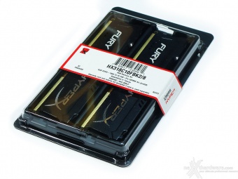 Kingston HyperX Fury 1866MHz 8GB Kit 1. Presentazione delle memorie 1